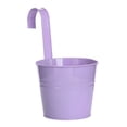 thumbnail image 2 of Hanging Bucket Wear-resistant Solid Color Iron Hook Pots Balcony Accessories for Garden, 2 of 9