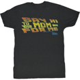 thumbnail image 1 of Back to the Future Say Hi Black Adult T-Shirt, 1 of 1