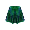 thumbnail image 1 of Rswnyirn Jupes de Danse Ballet Moderne Jazz Hip Hop à Sequins pour Filles, Mini-Jupons de Danse Performance Turquoise 6, 1 of 6