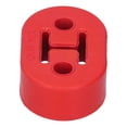 thumbnail image 1 of 2-Hole Muffler Hanger Polyurethane Shakeproof Rubber Mount Brackets Universal Automobile Exhaust Pipe Fittings Exhaust System Modification, 1 of 7