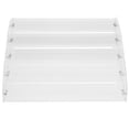 thumbnail image 1 of KAKOWELY desktop rack card holder Clear Acrylic Desktop Rack Card Holder with Five Layers for raffle Brochures Greeting Cards Multipurpose Brochure Holder, 1 of 5