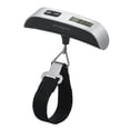 thumbnail image 1 of Abody Balance de Poids Suspendue Portable en Acier Inoxydable, Balance Électronique Numérique pour Bagages avec Crochet, Écran LCD, Rétroéclairage, Température, Balance pour Bagages avec Capacité de 110 Lb, 1 of 7