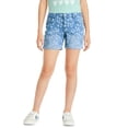 thumbnail image 1 of Short en denim mi-long imprimé George pour filles, 1 of 7