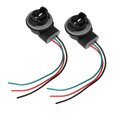 thumbnail image 1 of Unique Bargains 2pcs Car 3157 T25 Bulb Sockets Female Adapter for Automotive Bulbs Brake Light Replacement, 1 of 6