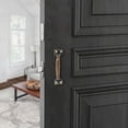 thumbnail image 3 of Antique Bow Style Door Pull Handle Heavy Barn Door Handle 3 In Fence Gate Handle Coating Easy To Install Metal Sliding Door Pulls For Garage Pantry (4 Styles) 7.2X1.9X1.8Cm Utility, 3 of 3