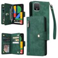 thumbnail image 1 of Case for Google Pixel 4 Magnetic Leather Zipper Wallet Cover Card Holder, 1 of 5