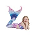 thumbnail image 4 of Wangsaura Girls Swimsuit, Princess Bikini Set 3 Pieces Bathing Suit Cosplay Costume, 4 of 7