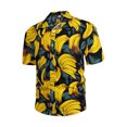 thumbnail image 4 of Mens Hawaiian Print Lapel Short Sleeve Shirt, 4 of 9