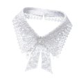 thumbnail image 2 of GUOOL Faux Collier Ras-du-Cou Décoratif Col à Revers Détachable Dentelle Faux Faux Collier A, 2 of 9