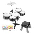 thumbnail image 2 of Toddler Jazz Drum Kit, Kids Drum Kit Toy Funny Safe Musical Instrument  for Beginners, 2 of 7