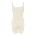 thumbnail image 5 of Yuyuzo Women Workout Jumpsuits Ribbed Square Neck 1 Piece Seamless Tank Top Sleeveless Rompers, 5 of 5