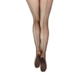thumbnail image 1 of Capezio Combinaison Moulante Professionnelle en Résille pour Femme avec Coutures, Noir, Petit/moyen, 1 of 2