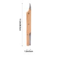 thumbnail image 2 of MasteelfCA Creative Coconut Double-ended Cutter Wooden Handle Coconut Opener Kitchen Gadget Tool, 2 of 7