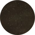thumbnail image 1 of Ahgly Company Tapis Rond Lavable en Machine Intérieur Transitionnel Marron Chocolat, 4 Pieds Rond, 1 of 7