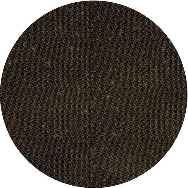 Ahgly Company Tapis Rond Lavable en Machine Intérieur Transitionnel Marron Chocolat, 4 Pieds Rond