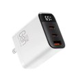 thumbnail image 2 of Wzzjkit 3-in-1 GaN Fast Charger 65w 2025 Super Fast Charger Module with 2 Type-C USB Ports Portable 1 Fast Charging Adapter Wall Plug for Phone Tablet Lapt, 2 of 8