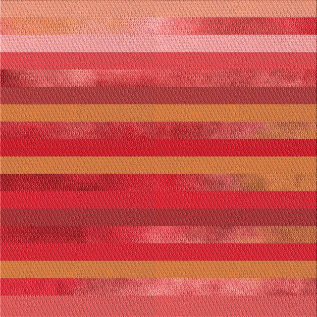 Ahgly Company Machine Washable Indoor Square Transitional Bright Orange Area Rugs, 6' Square