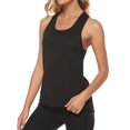 thumbnail image 2 of AherBiu Débardeurs d'Entraînement Femme Ample Ajusté Été Camisole Athlétique Léger Sans Manches Col Rond Tops, 2 of 7