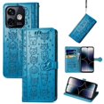 thumbnail image 1 of Flip Case for FOXDOCK Ulefone Note 18 Ultra ,Catand Dog Embossed PU Leather Flip Cover with Card Slots,Stand, 1 of 6