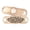 White | Laser Engraving, variant on MedicEngraved Rose Gold Stainless Steel Custom Medical Alert Bracelet - 6mm Infinity Link
