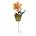 thumbnail image 1 of Moulin à Vent Rotatif en Fer pour Jardin et Cour Extérieure avec Tournesols, 1 of 11