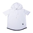 thumbnail image 2 of Sweat à Capuche à Manches Courtes pour Homme S'Adapte à un T-Shirt Slim, 2 of 6