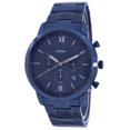 thumbnail image 1 of Fossil FS5826 Neutra Chronographe Cadran Bleu Acier Inoxydable Quartz Montre pour Homme, Noir, 1 of 2