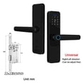 thumbnail image 2 of Smart Door Lock with Handle Keyless Entry Door Lock for Front Door WIFI Lock Smart Life Free App Remote Control Door 35-120mm ,Easy Installation, 2 of 5