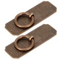 thumbnail image 3 of Door Handle, Wear-Resistant Retro Style Design Bronze  Sturdy Antique Drawer Handles, Made With Exquisite Craftsmanship For Home Cabinets 16cm,10cm, 3 of 8