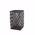 thumbnail image 1 of Benzara BM150664 Functionally Appealing Woven Metal Basket, Black, 1 of 1