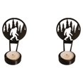 thumbnail image 2 of Youkk Iron Made Candle Holders With Exquisite Craft For Halloween Decoration Chilling Candlestick K 2Set, 2 of 6
