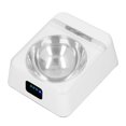 thumbnail image 1 of Bouchon d'Alimentation pour Animaux de Compagnie à Couvercle Ouvert, 350 Ml Bouchon d'Alimentation Automatique Intelligent Rechargeable pour Chat Couvercle Transparent pour Petit Animal de Compagnie, 1 of 8