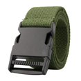 thumbnail image 3 of Decodeary Outdoor Breathable Men Waist Belt Quick Release Buckle Green, 3 of 9