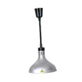 thumbnail image 2 of veasfak Adjustable Hanging Food Heat Heating Lamp for Food Service Kitchen Cafeteria Argent, 2 of 9