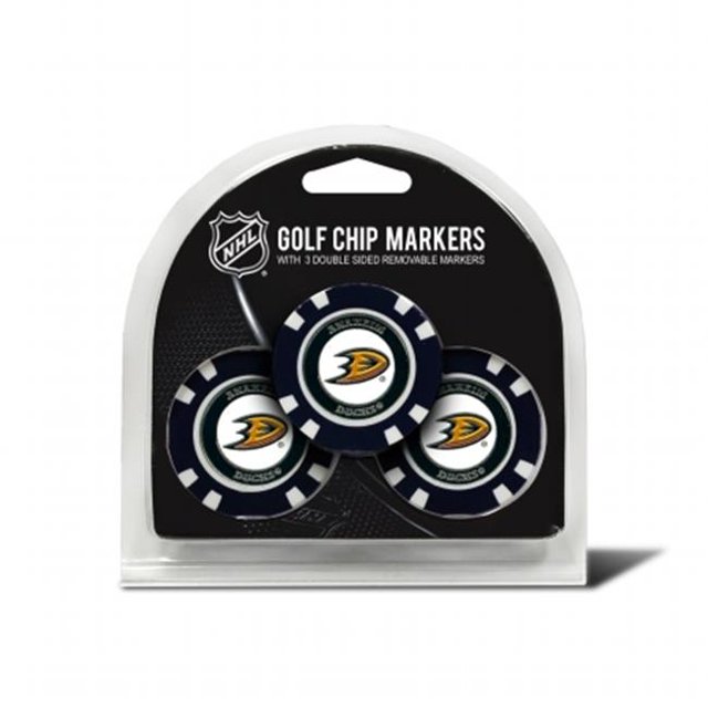 TEAM GOLF 13088 Anaheim Ducks Golf Chip - Pack of 3