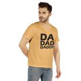 thumbnail image 2 of Inkmeso Mens Tshirt Da Dad Daddy€ Graphic Tshirt For Dad Gift Tee Shirt For First Time Daddy, 2 of 6