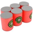 thumbnail image 2 of 6 Piece Soft Foam Dart Bullet Targets for Toy Gun Nerf N Strike Elite, 2 of 3