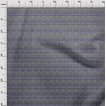 thumbnail image 3 of oneOone Cotton Silk Fabric Swirl & Paisley Ikat Printed Craft Fabric BTY 42 Inch Wide, 3 of 4