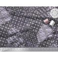 thumbnail image 2 of Soimoi Rayon Fabric Damask Patchwork Print Fabric by the Yard 56 Inch Wide, 2 of 3