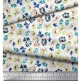 thumbnail image 2 of Soimoi Polyester Crepe Fabric Flower Artistic Fabric Prints by Yard 42 Inch Wide, 2 of 3