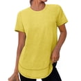 thumbnail image 2 of Soki Short Sleeve Shirts for Women Athletic Tops UPF 50+ Sun Protection Quick Dry Running T-Shirts, 2 of 9
