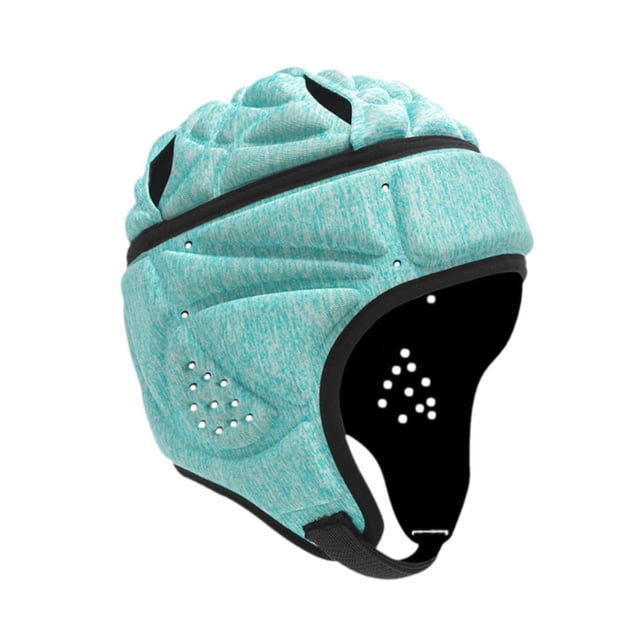 Lipstore Rugby Helmet Football Helmet Breathable Ultralight Headgear Rugby Cap Green