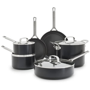 Ensemble d'articles de cuisine GreenPan x Bobby Flay antiadhésif anodisé dur 10pc