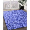thumbnail image 3 of Ahgly Tapis Rectangulaire Lavable en Machine Intérieur Transitionnel Bleu Ciel, 2 Pieds x 5 Pieds, 3 of 7