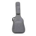 thumbnail image 2 of MERIGLARE Acoustic Guitar Bag with Pockets Backpack Adjustable Shoulder Strap for Bass Gray, 2 of 9