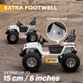 thumbnail image 3 of VOLTZ TOYS 24V Kids Ride-On Jeep Truck with Extendable Cabin, 2-Seater Off-Road Electric Car with Quad Motors & Parent Remote Control, EVA Rubber Wheels, Bluetooth, Gift for Boys & Girls Aged 3-8, 3 of 7