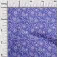 thumbnail image 2 of oneOone Polyester Spandex Blue Fabric Floral Sewing Craft Projects Fabric Prints By Yard 56 Inch Wide, 2 of 4