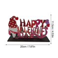 thumbnail image 2 of AMERTEER Décorations en Bois pour la Saint-Valentin Décorations de Table Décorations de Fête, 2 of 2