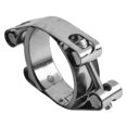 thumbnail image 2 of 2XStainless Steel Double-head Strong Throat Clamp Exhaust Pipe Clamp Repair Tool, 2 of 9