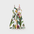 thumbnail image 3 of PatPat Ensemble Assorti pour la Famille, Haut à Manches Courtes Ou Robe Camisole à Imprimé Floral Tropical, 3 of 7